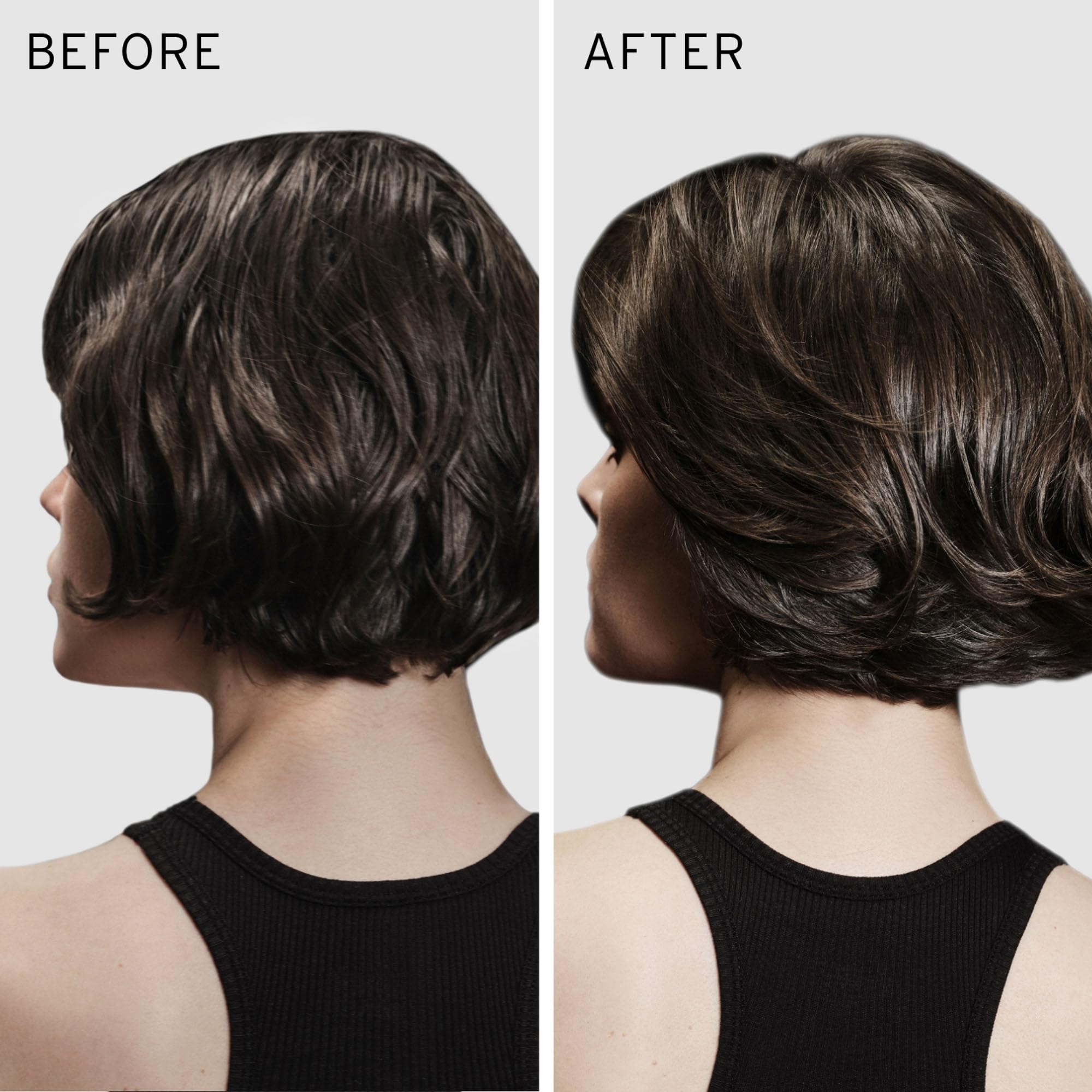 Fekkai Brilliant Gloss Multi-Tasker application-hand shot implies easy, quick styling routine