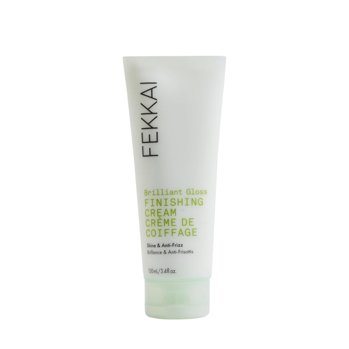 Fekkai Brilliant Gloss Multi-Tasker bottle closeup for radiant shine and sleek finish