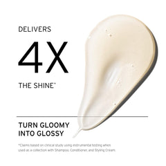 Fekkai Brilliant Gloss Shampoo pump top enables easy, mess-free daily dispensing.