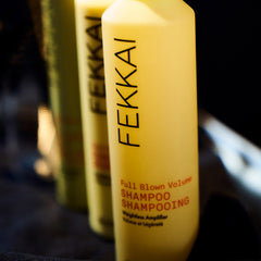 Fekkai Full Blown Volume Shampoo pump dispenser for easy, targeted application.