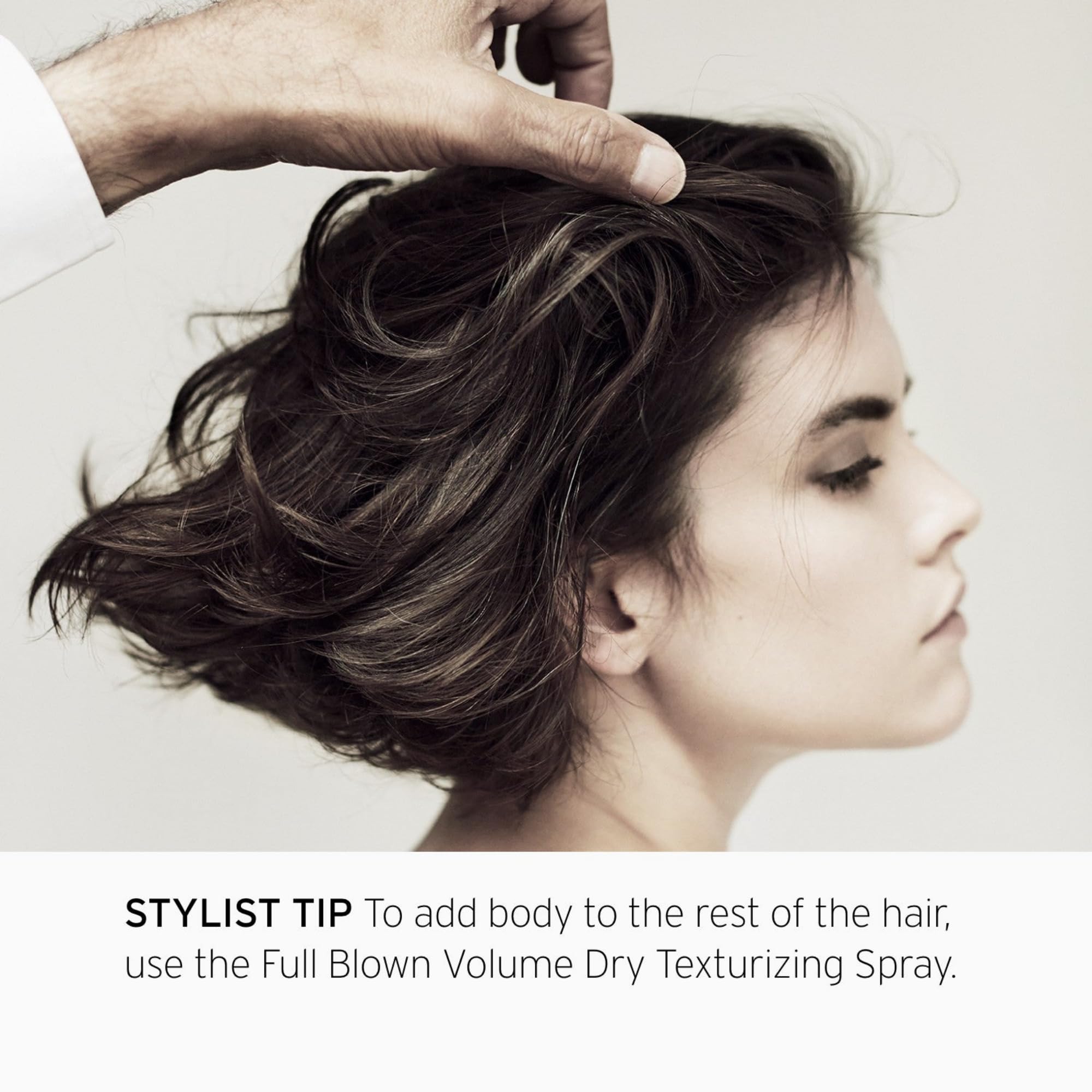 Fekkai Root Lift Volume Spray ingredients label emphasizes clean plant-based proteins.