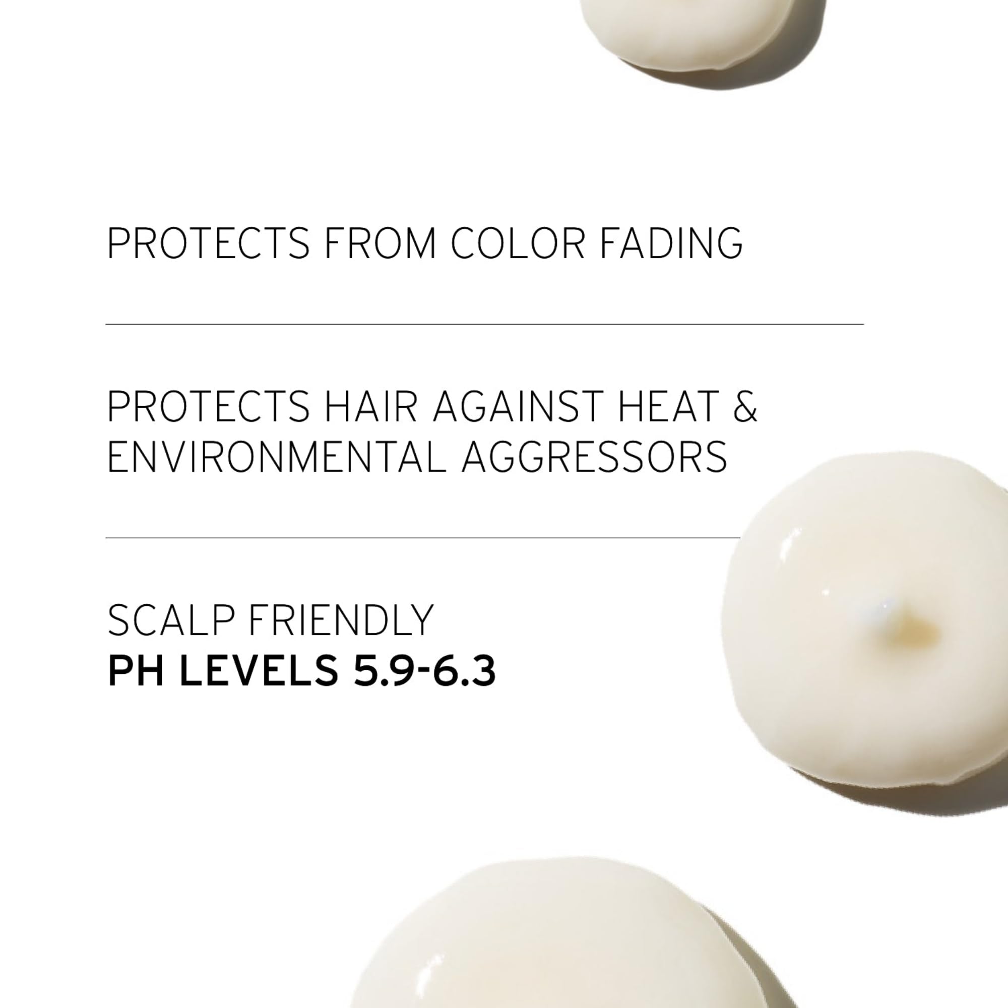 Fekkai Technician Color Conditioner foamy lather in palm ready to apply.