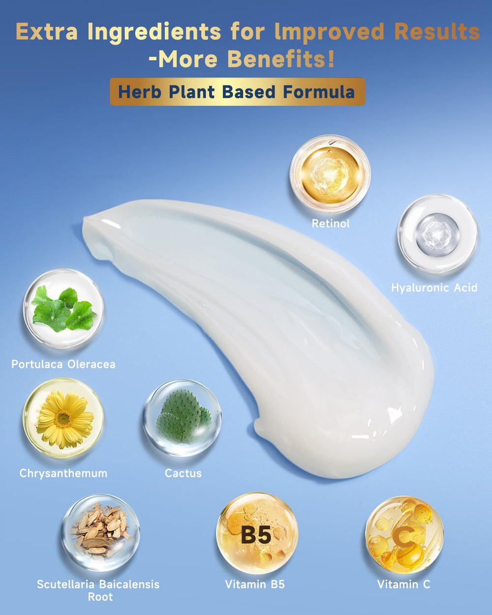 Felicemy 6-in-1 eye-area illustration suggests reduced puffiness.