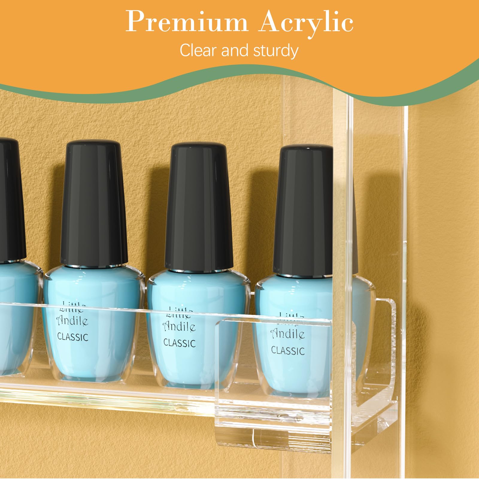 FEMELI assembled 6-tier rack highlights space-saving display for up to 120 bottles.