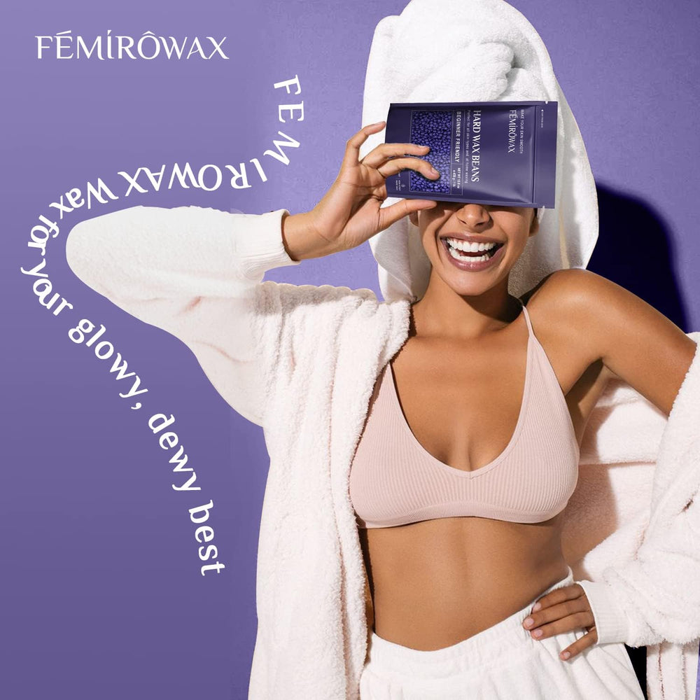 FEMIROWAX fast-drying-formula saves time during waxing