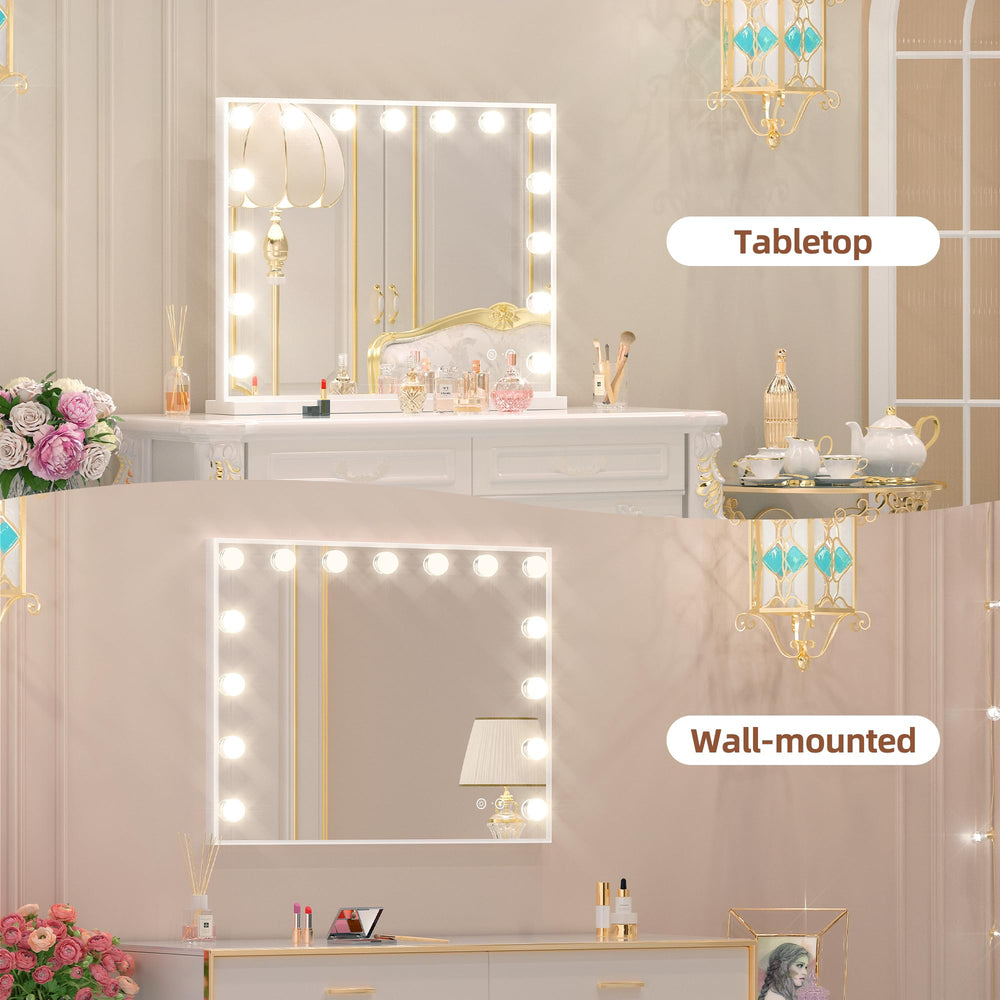 FENCHILIN vanity mirror brightness control for tailored illumination