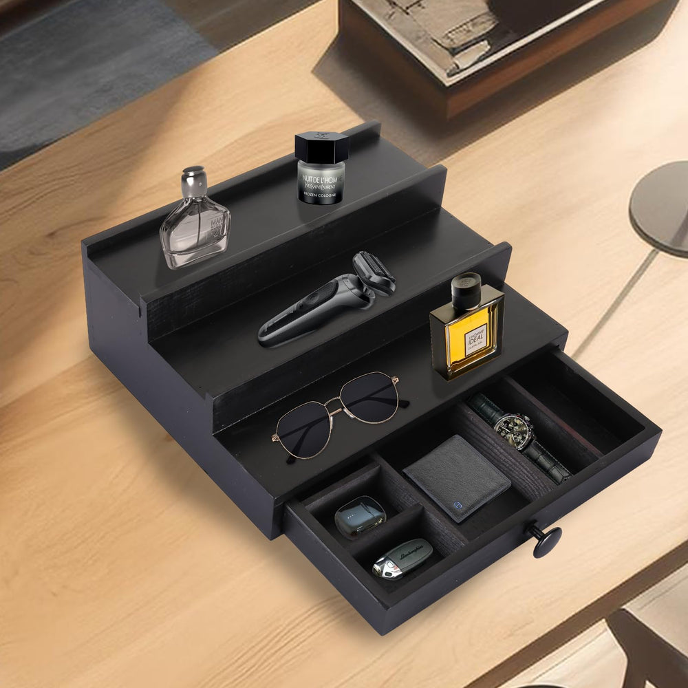 Fengligoo versatile organizer suitable as perfume stand, jewelry display, or spice rack.