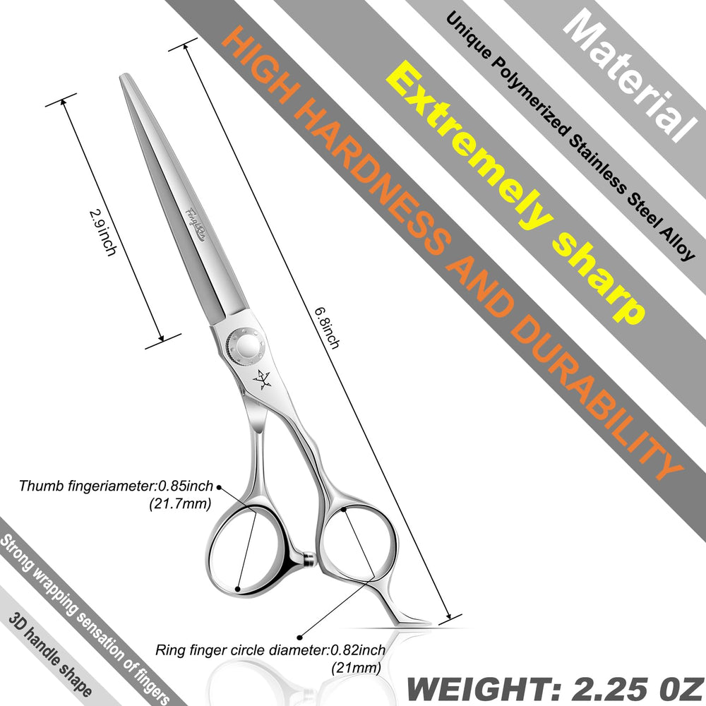 Fengliren hair scissors adjustable screw tightness for personalized balance