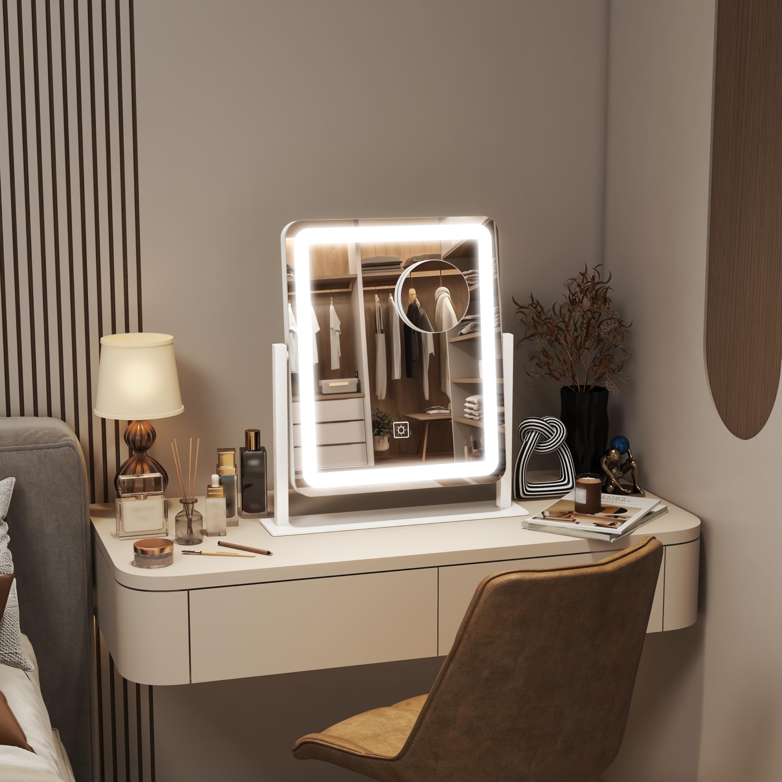 FENNIO vanity mirror presented as a gift-ready option for anniversaries and celebrations