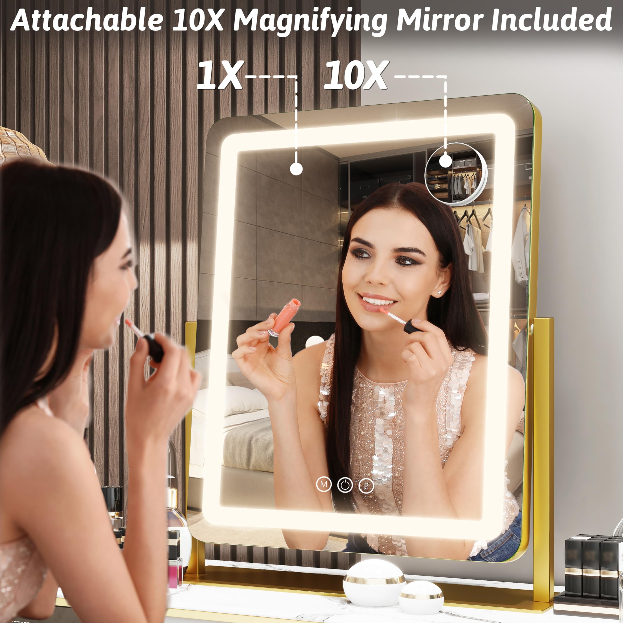 FENNIO vanity mirror installation tools included in packaging for easy setup