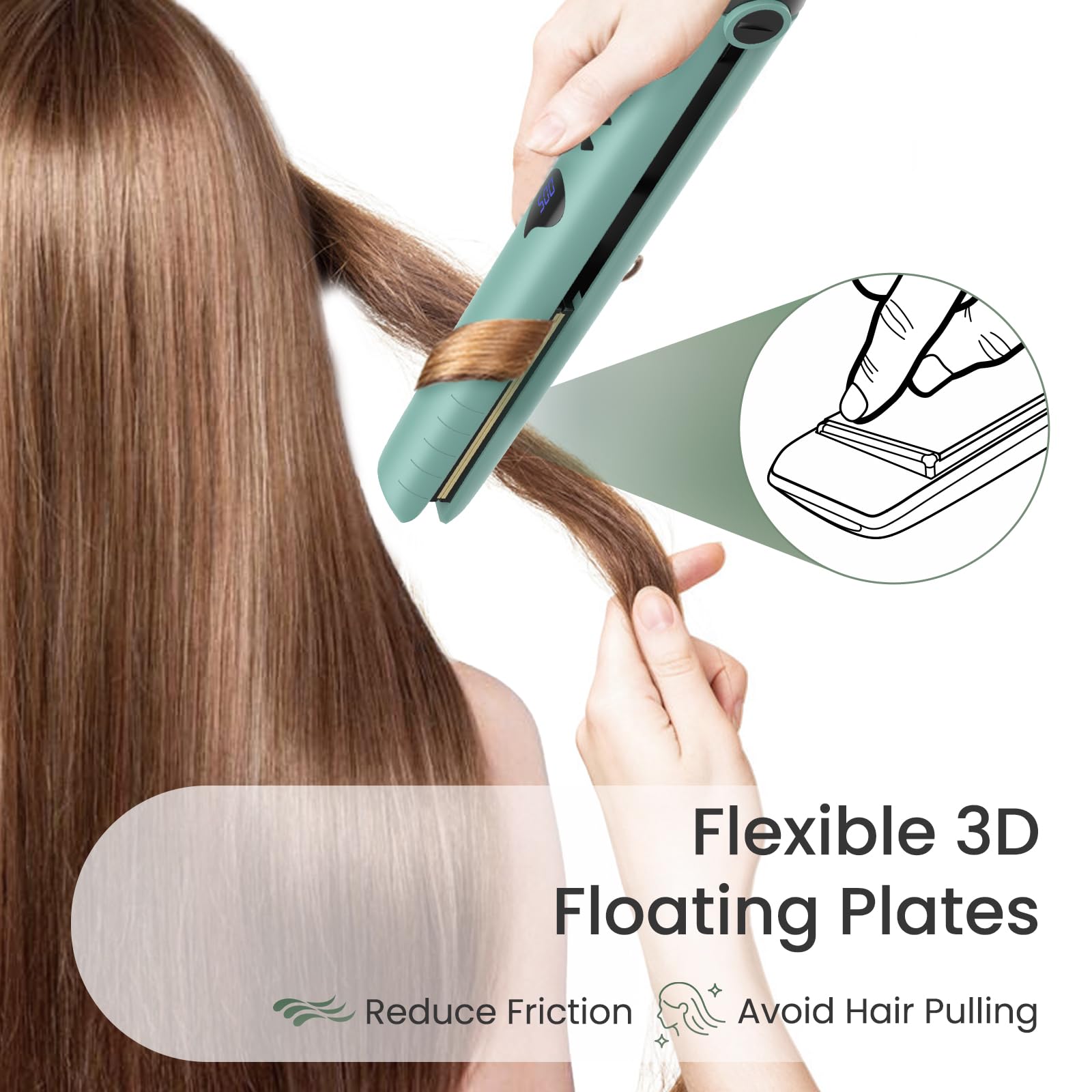 Fentgo 16 adjustable temps cover various hair types and looks.