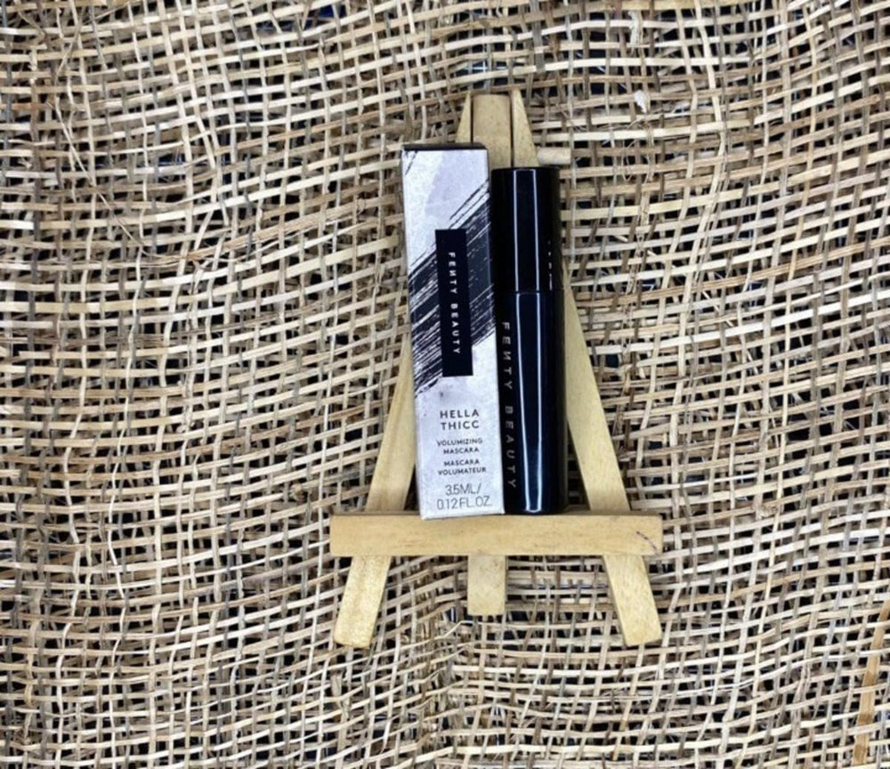 Fenty Beauty Hella Thicc Mascara Deluxe Sample tube branding visible for recognition
