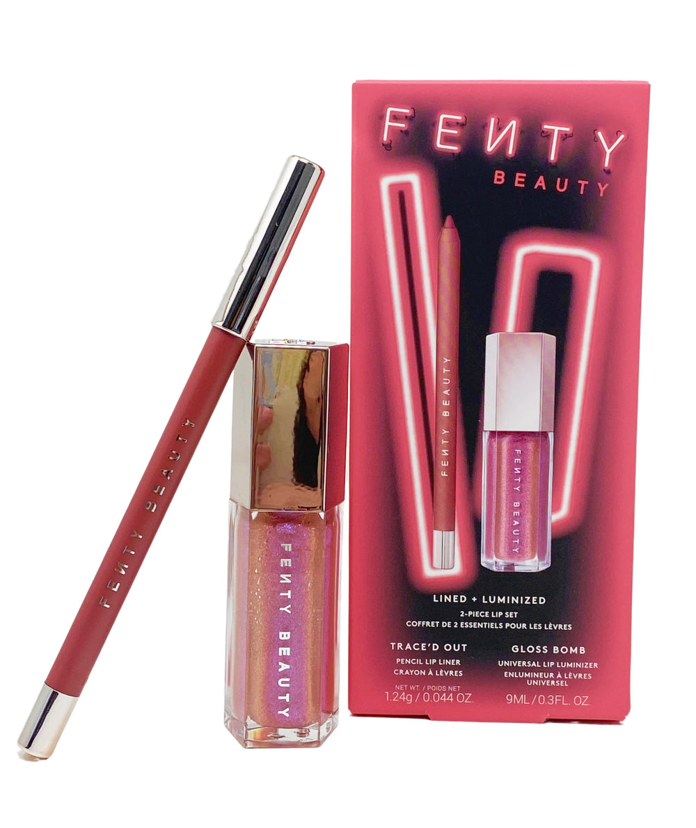 Fenty Beauty Lined + Luminized lip liner in Riri for precise, long-wearing definition.