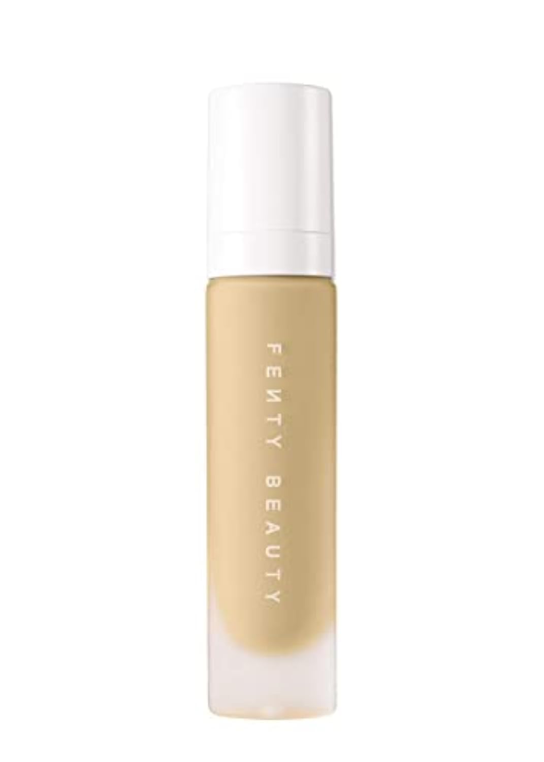 Fenty Beauty Pro Filt'r Foundation 120 bottle close-up highlights oil-free matte finish for all-day wear.