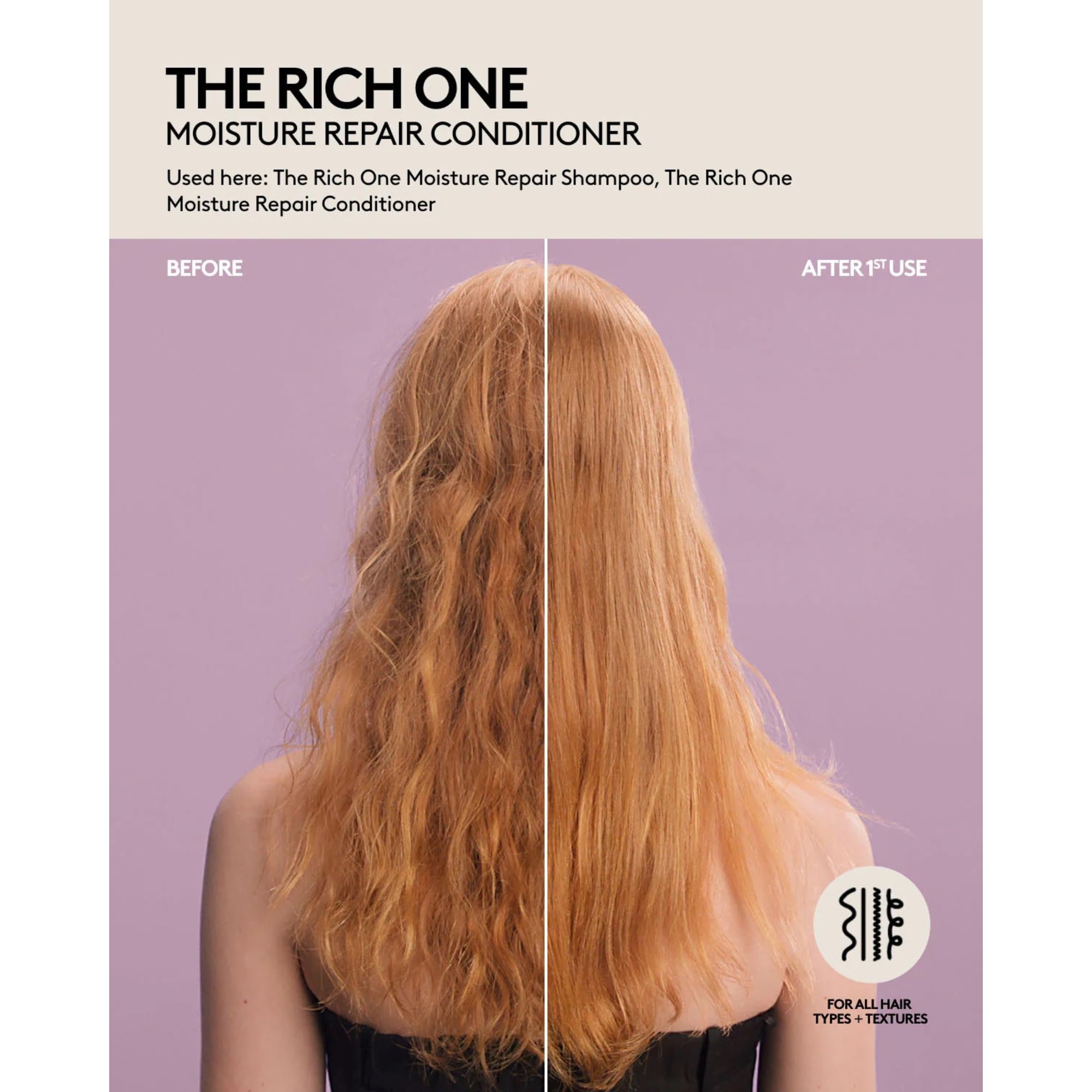 Fenty Beauty Fenty Hair The Rich One close-up texture for silky softness
