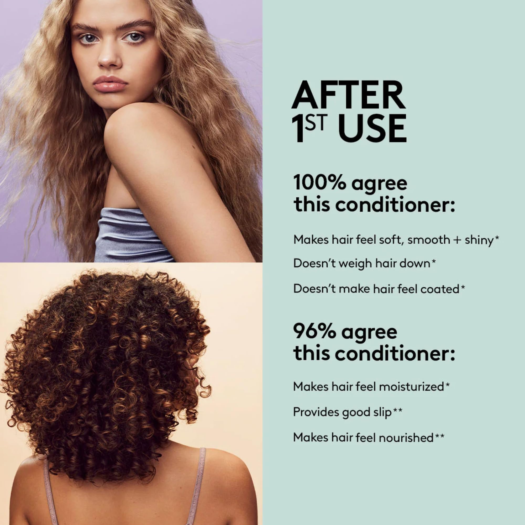 Fenty Beauty Fenty Hair The Rich One post-rinse shine on straight hair