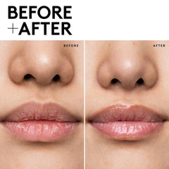 Fenty Skin Plush Puddin' packaging shot showcases revitalized, soft lips after use.