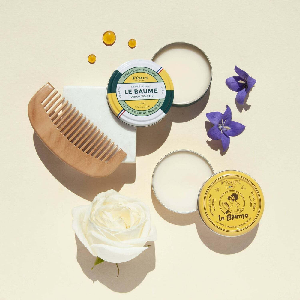 Feret Parfumeur Le Baume Rose Poudre hand and cuticles closeup nourishment