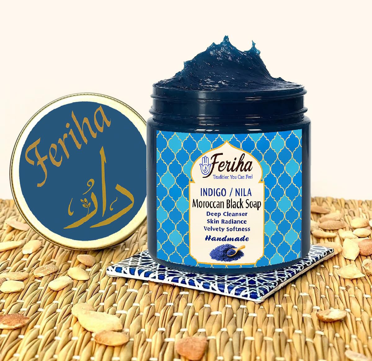 FERIHA Sahara Nila: natural blue tint with cleansing benefits