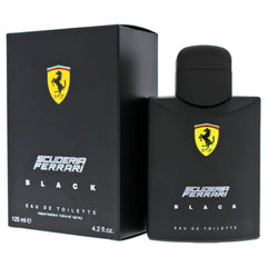 Ferrari Scuderia Black base-notes image shows vanilla and amber for lingering warmth.