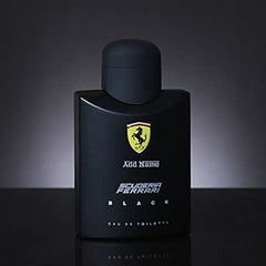 Ferrari Scuderia Black lifestyle image suggesting bold presence