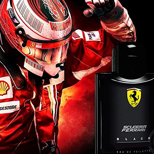 Ferrari Scuderia Black packaging box showing premium presentation