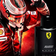 Ferrari Scuderia Black packaging box showing premium presentation