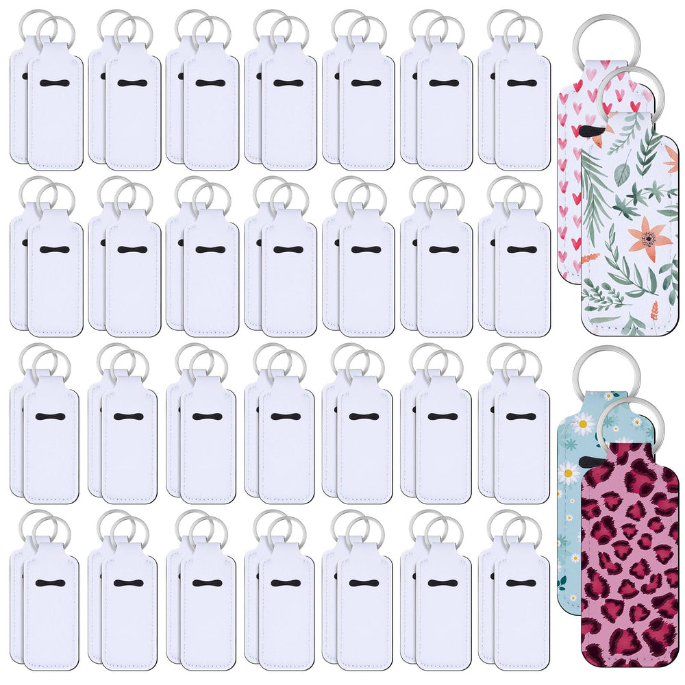 Freve lipstick holder keychain blank keeps lip color handy on the go.