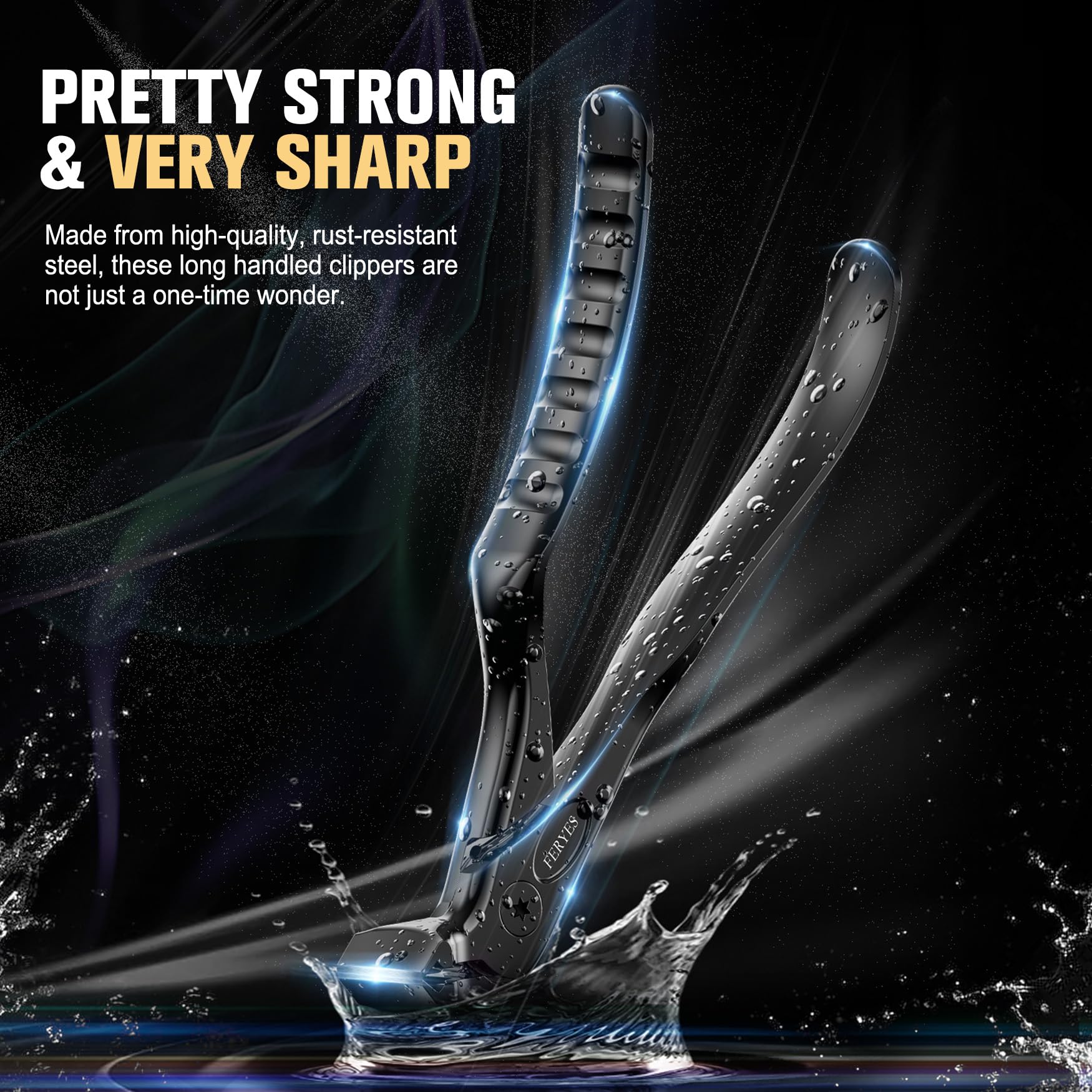 FERYES angled-head-nail-clippers guide precise cuts of nails