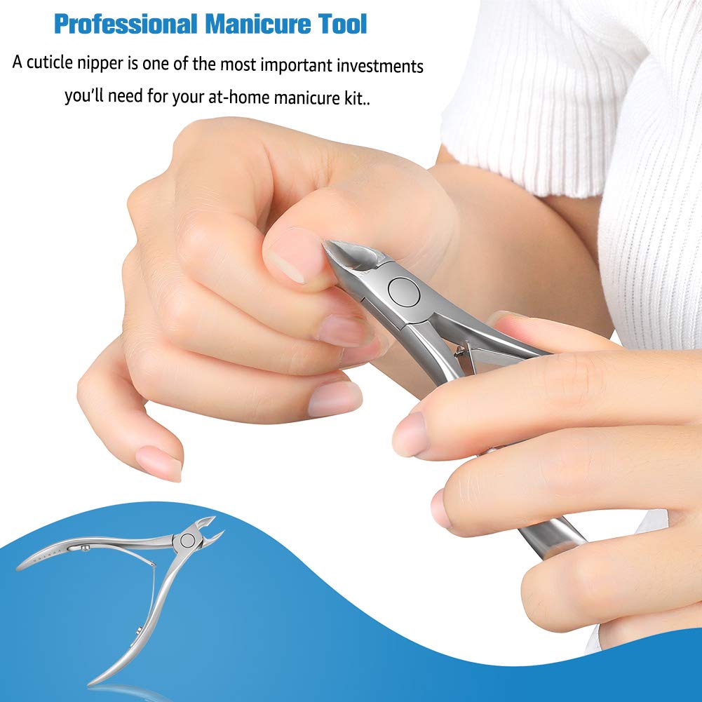 FERYES cuticle clippers lifetime warranty card signals lasting support.