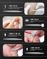 FERYES pedicure knife with strip blade for detail work
