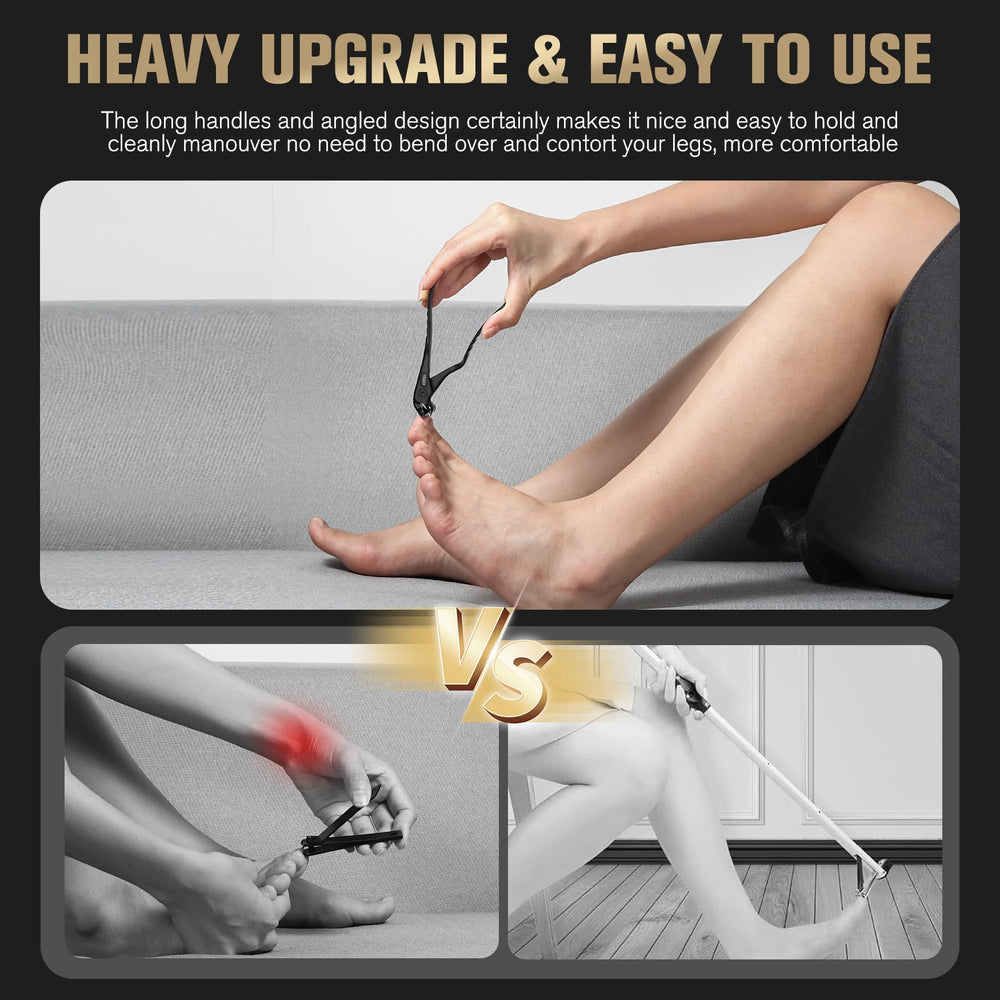 FERYES thick-nail-clippers-wide-jaw handle nails easily