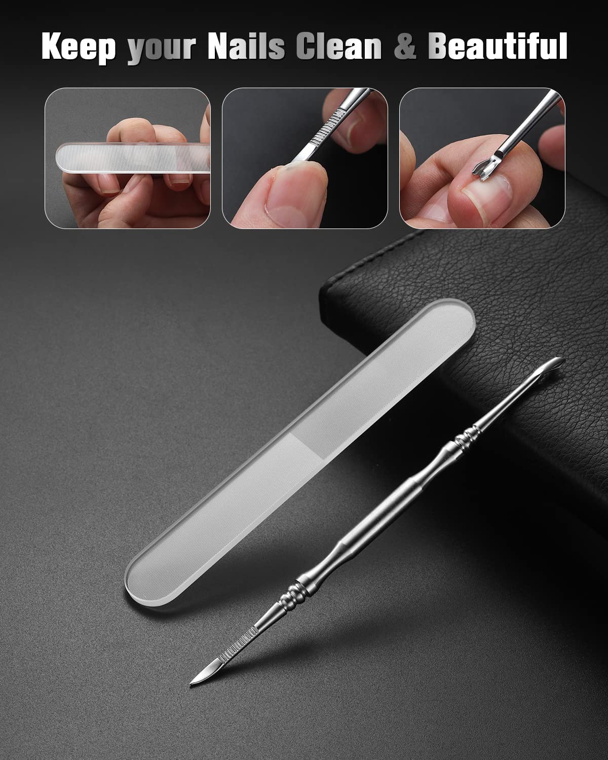 FERYES toenail lifter facilitates lifting edges during trimming