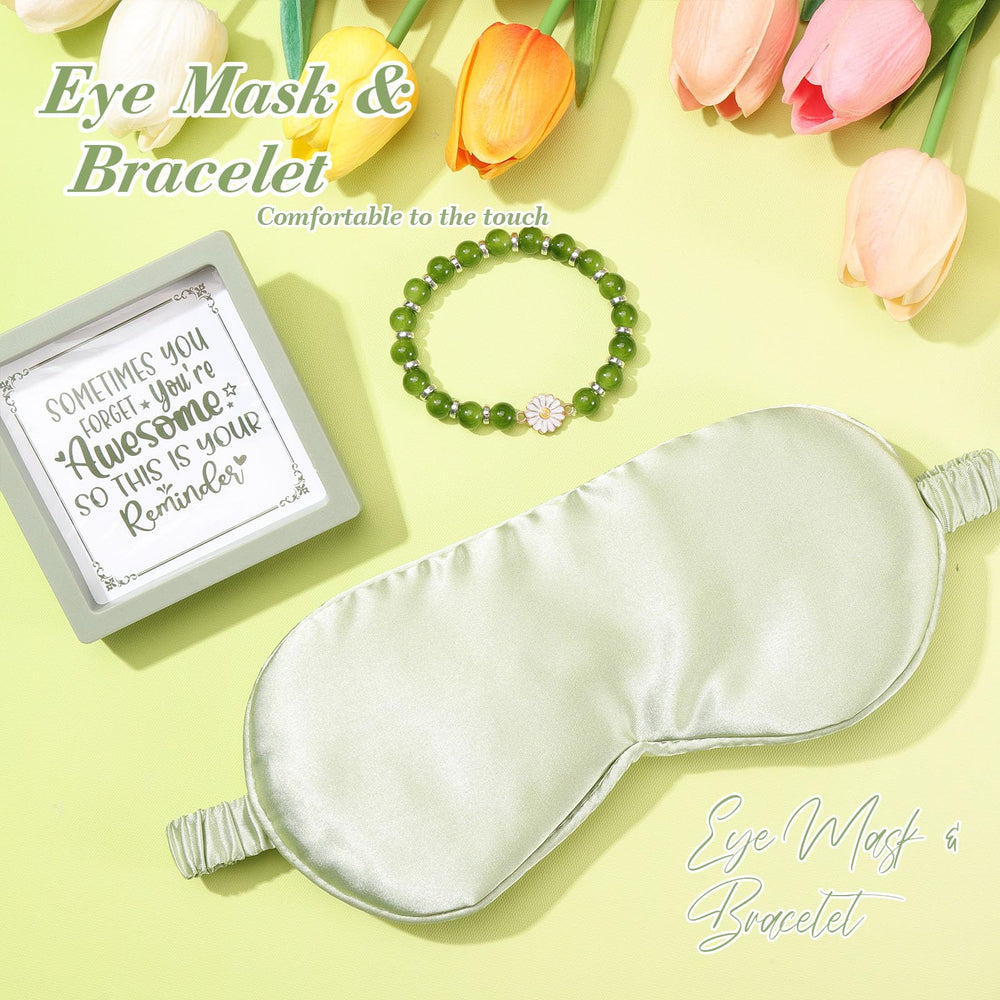 fesveoke green beaded bracelet stylish daily accessory