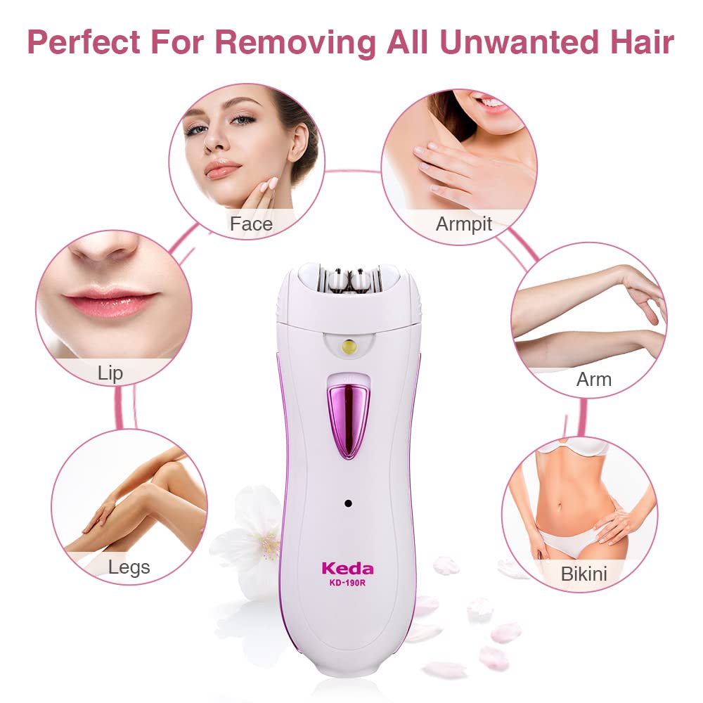 Fetetieau epilator rechargeable design keeps cordless depilation ready on demand.