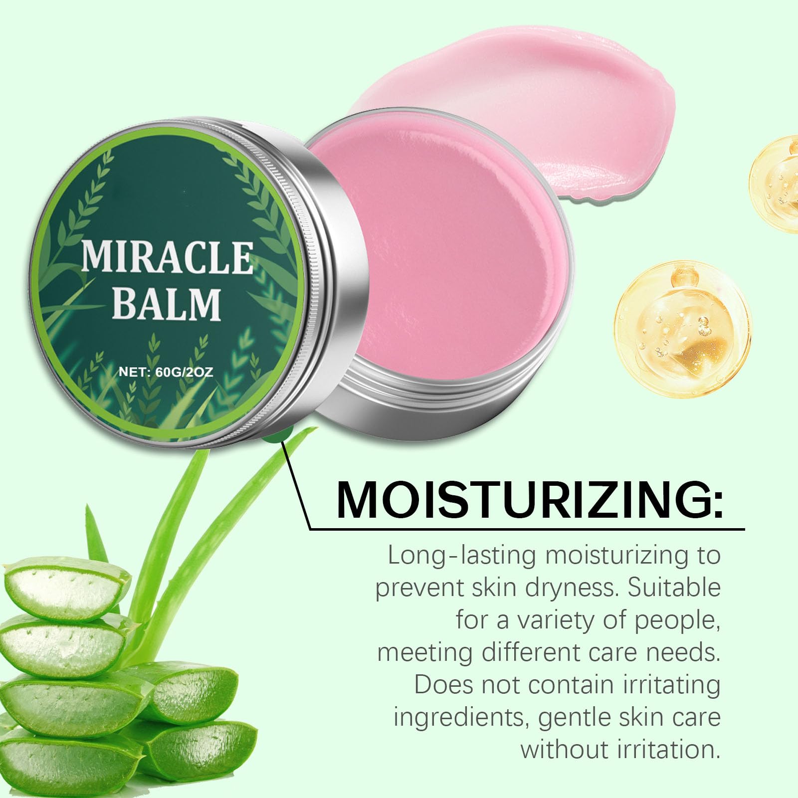 F FENG PEI Miracle Balm application in hand demonstrates easy, non-greasy absorption.