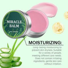 F FENG PEI Miracle Balm application in hand demonstrates easy, non-greasy absorption.