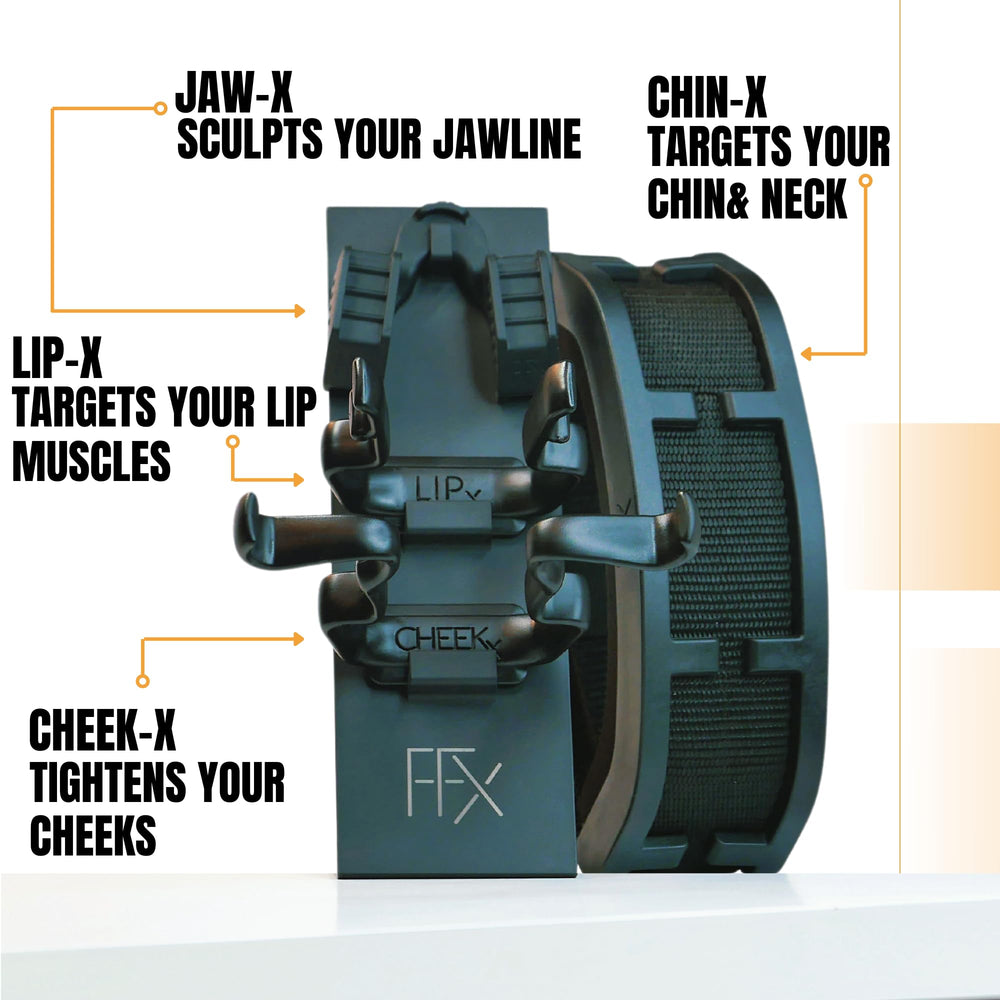 FFX Jaw X targets the jawline for firmer, more defined facial structure.