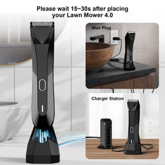 FGIEU charging dock with 5V 1A output enables steady power delivery for Lawn Mower 4.0.