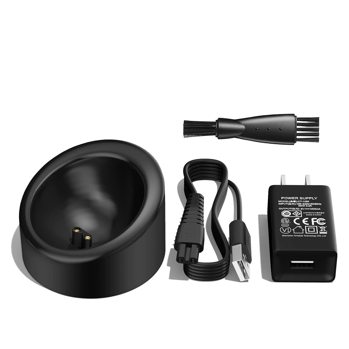 FGIEU replacement charging dock front view shows safe, compatible charging for Lawn Mower 3.0