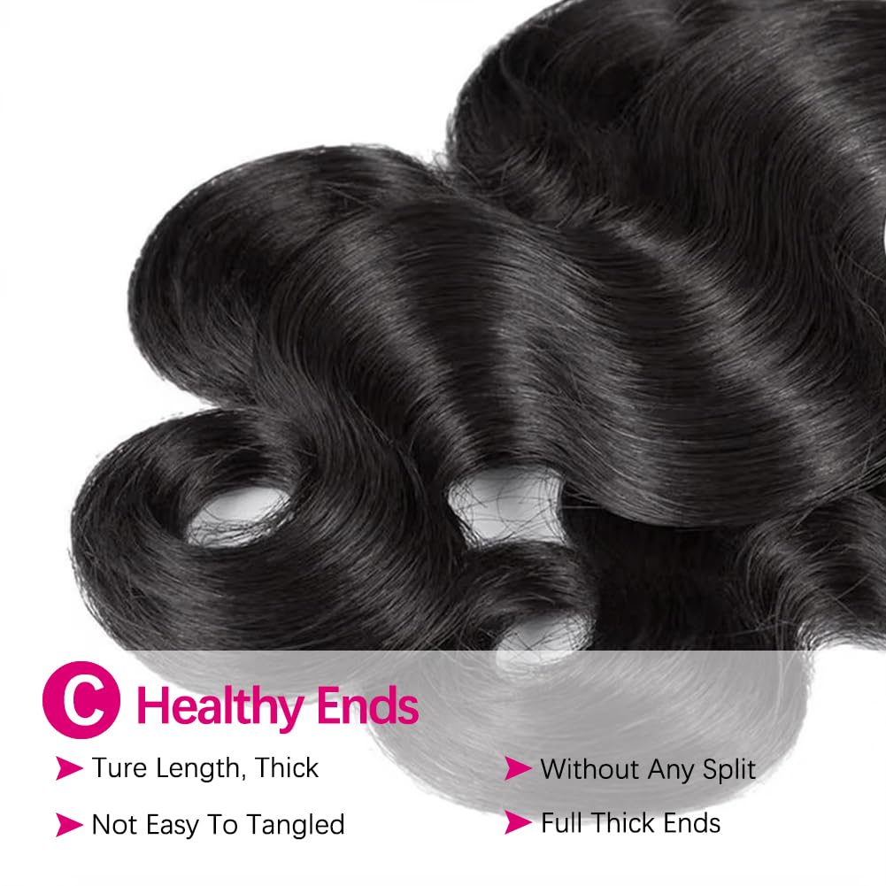 FHGD Brazilian Virgin Remy hair texture closeup shows smooth, manageable hair.