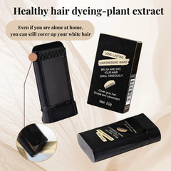 FHH Dye Stick cap off close-up shows easy activation of color cream.