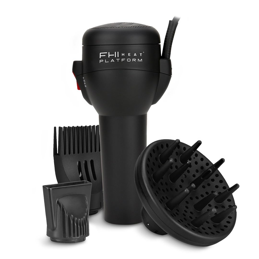 FHI Heat Platform Blow Out handleless dryer front view for fast salon-quality blowouts.