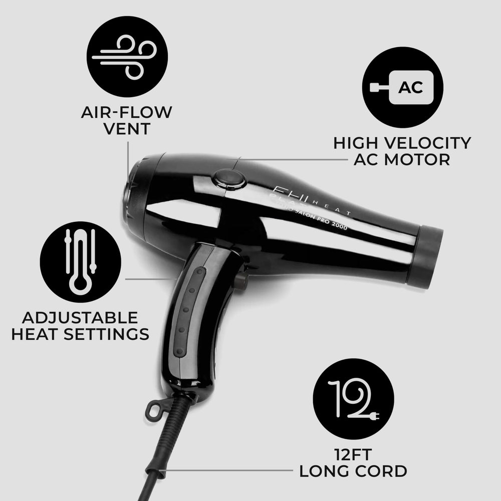 fhi heat platform nano pro 2000 fast drying action saves styling time.