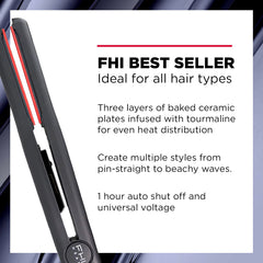 FHI Heat Platform Pro beveled plates enable straight, wavy, and curly looks with precision.