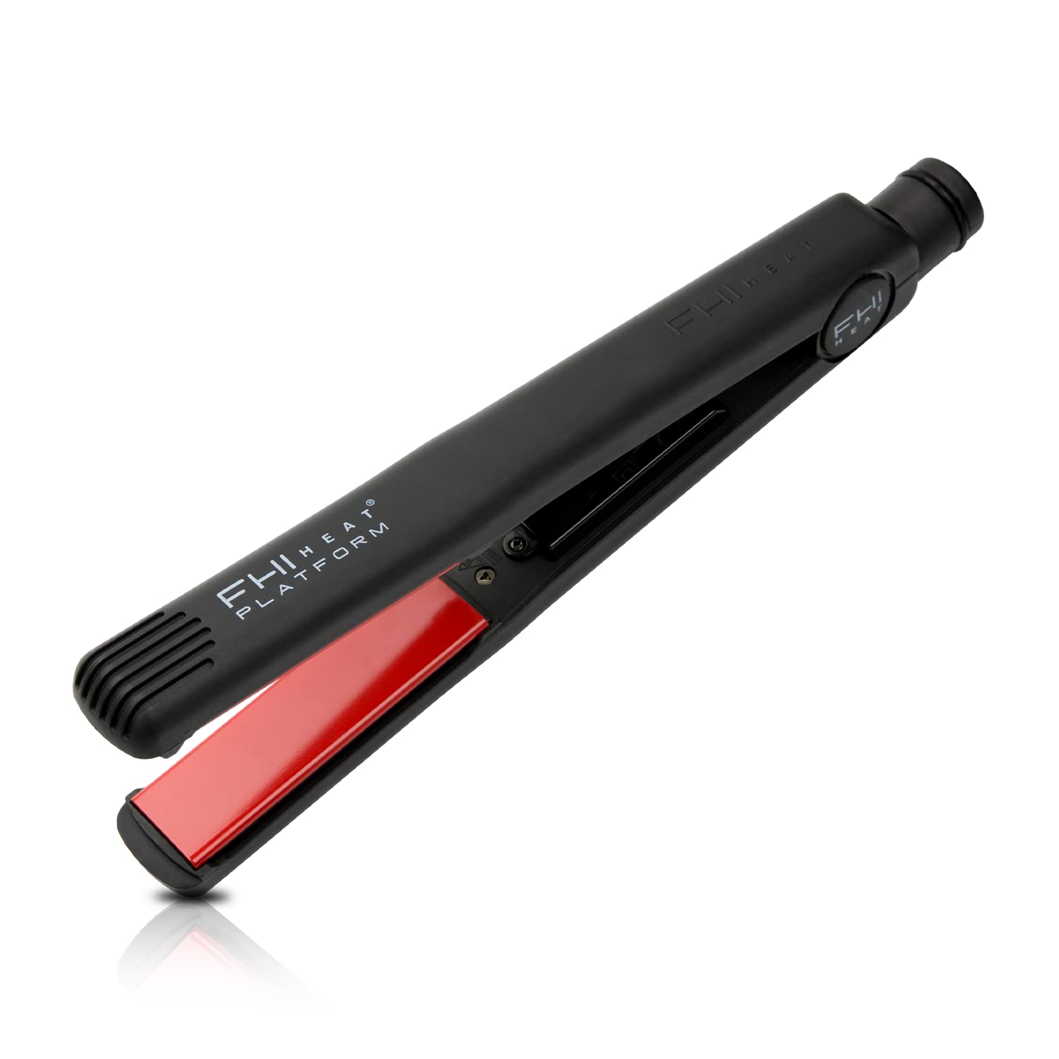 FHI Heat Platform Pro with red ceramic plates for even heat and professional smoothing results.