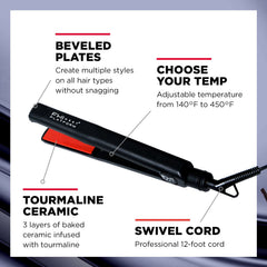 FHI Heat Platform Pro temperature control enables precise styling from 140 to 450 degrees.