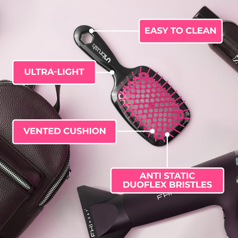 FHI Heat UNbrush suitable for all hair types offering reliable detangling