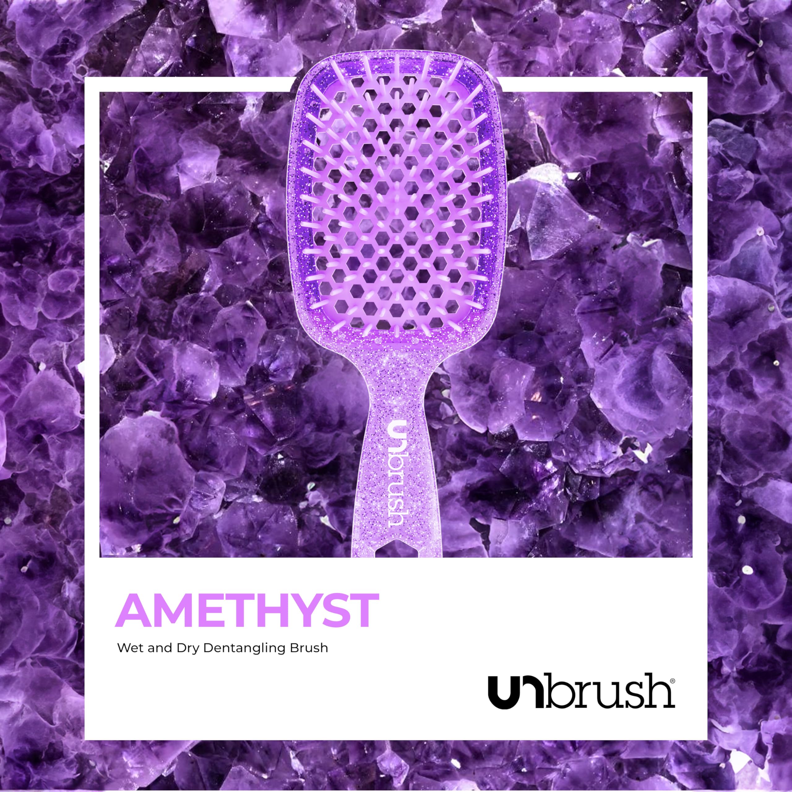 FHI Heat UNbrush Amethyst Lavender color enhances daily styling routine