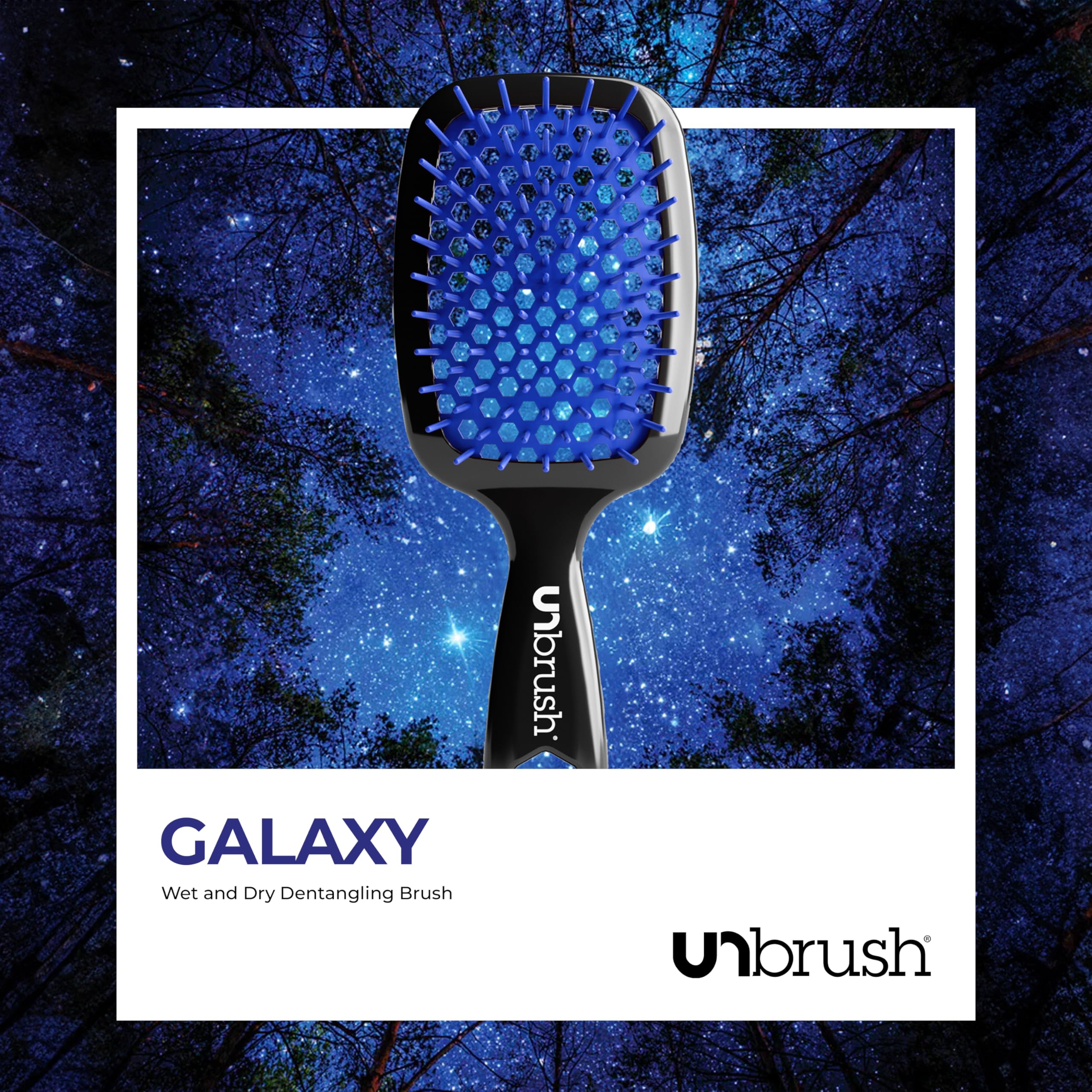 FHI Heat UNbrush anti-static bristles closeup demonstrates tangle release and reduced breakage
